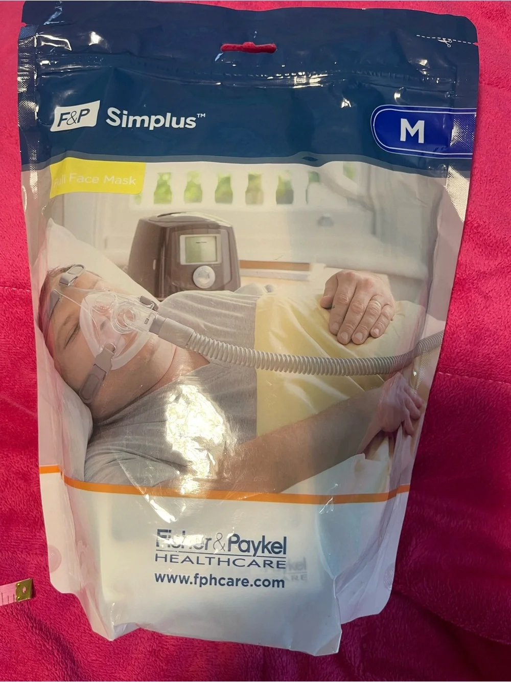F&P Simplus Full Face Mask – Medium – White